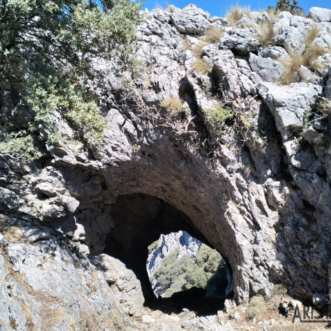 Túnel del Coargazal en la Sierra de Grazalema