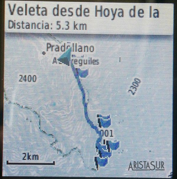 Ver track en mapa GPS